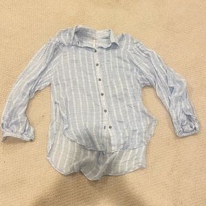 Free people button down
